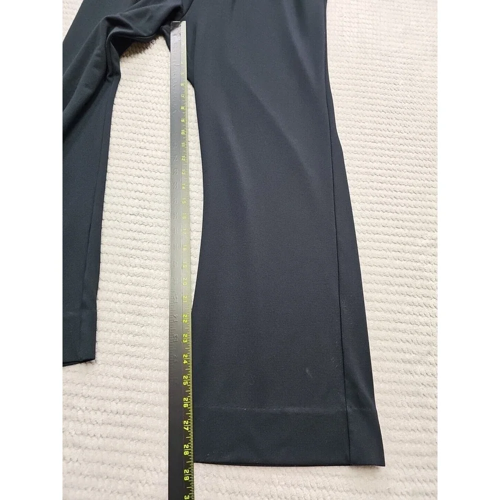 Soft Surroundings Jumpsuit Womens XL Black Button Up Roll Tab Sleeve - Picture 2 of 7